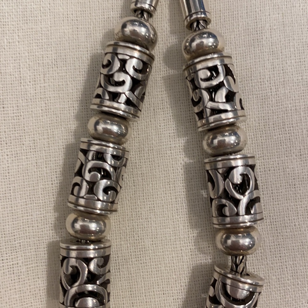 Brighton Vintage polished silver bracelet